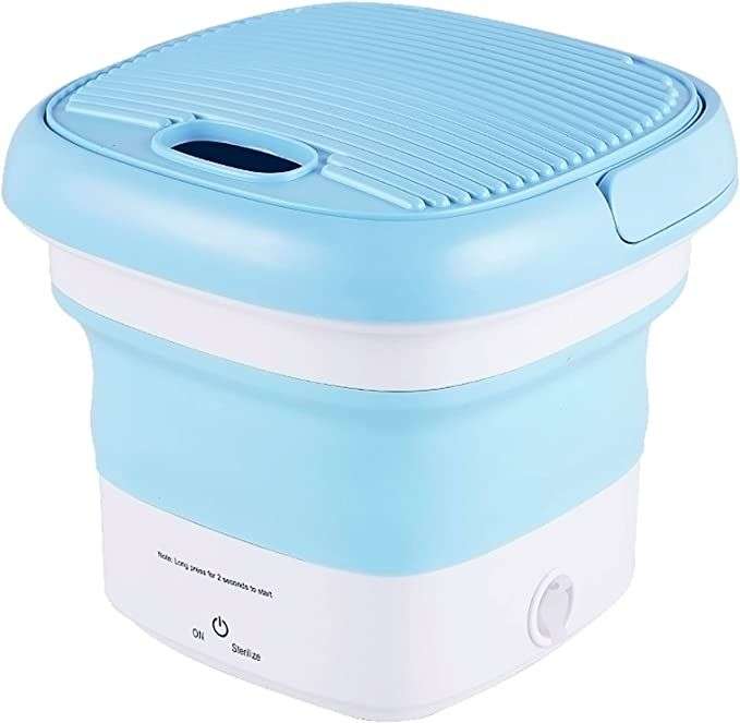 ZS - Multifunctional Folding Mini Washing Machine - Green