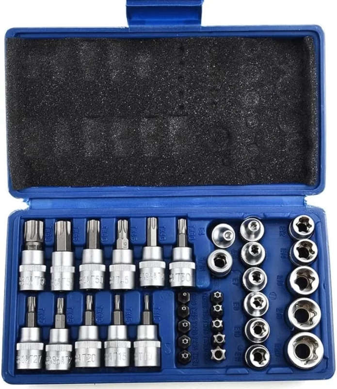ZS - 34pcs Socket and Bit Tool Set Socket Set