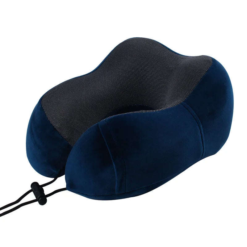 ZS - Memory Foam Travel Neck Pillow - Grey