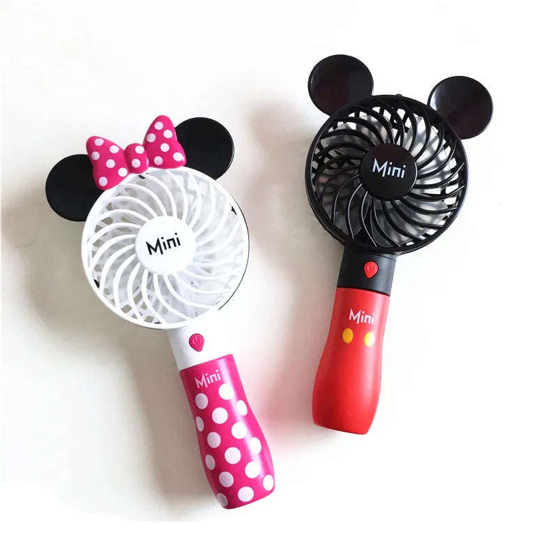 ZS - Kawaii Handheld Mini Rechargeable Fan - Pink