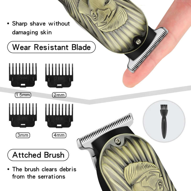 ZS - Professional Hair Trimmer - Type-C Rechargeable - Beard