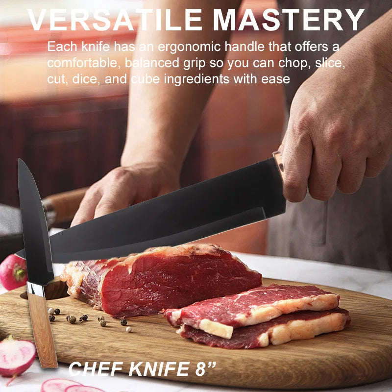 ZS - EREASTHQS 6 Pieces Knife Set
