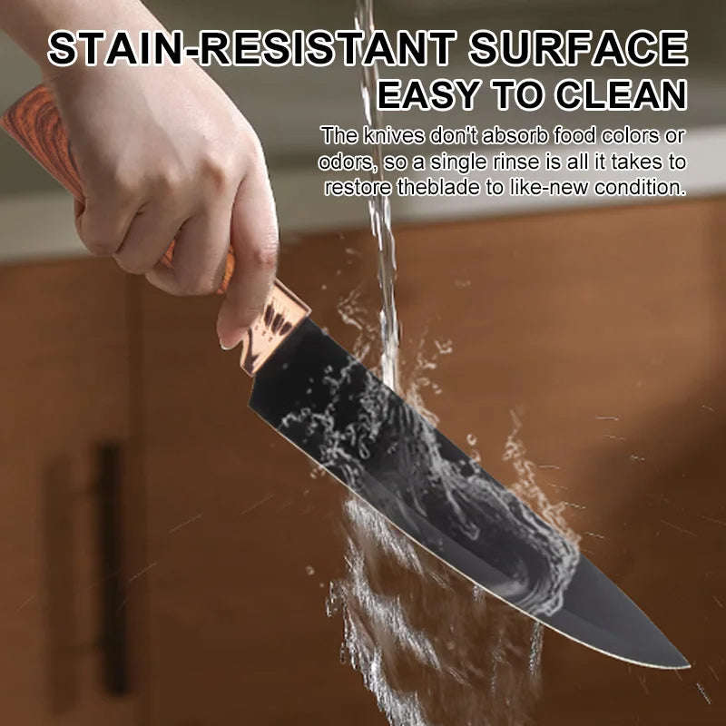 ZS - EREASTHQS 6 Pieces Knife Set