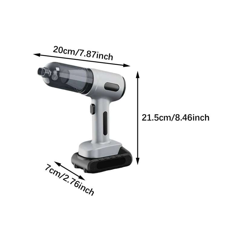 ZS - 2 in 1 24V Handheld Cordless Powerful Vacuum Cleaner and Blower - White