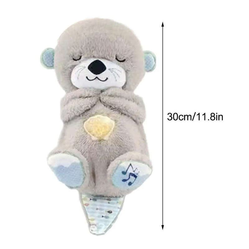 ZS - Plushy Breathing Bear - Gray