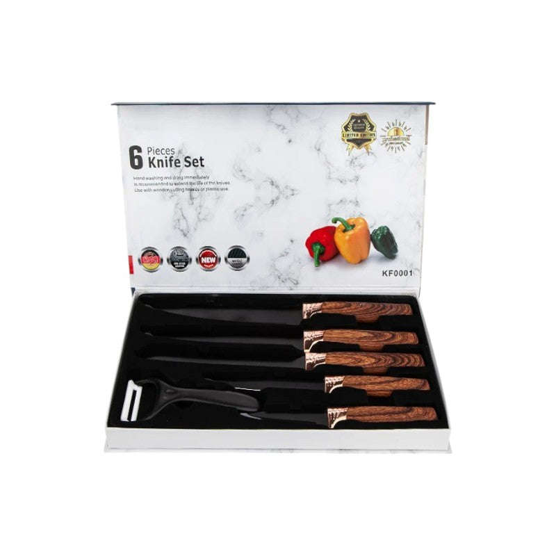 ZS - EREASTHQS 6 Pieces Knife Set