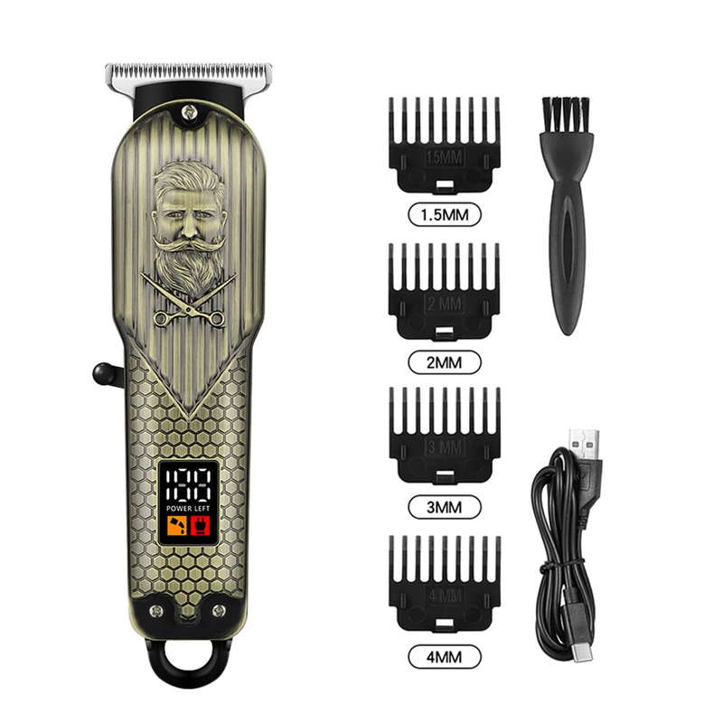 ZS - Professional Hair Trimmer - Type-C Rechargeable - Beard