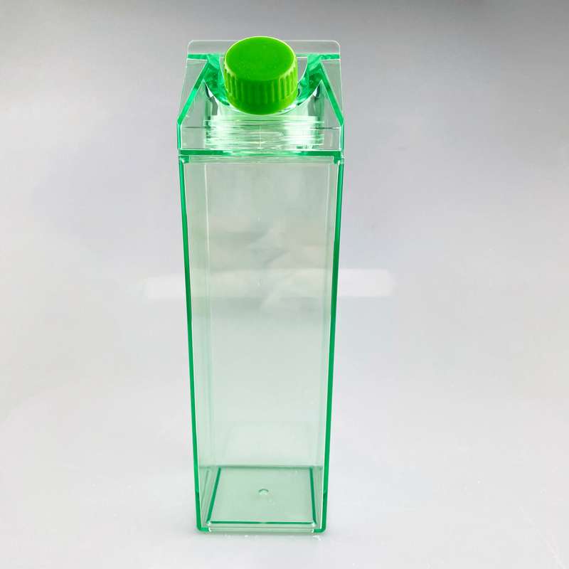ZS - Milk - Water - Juice Clear Plastic Water Bottle 1L - Clear