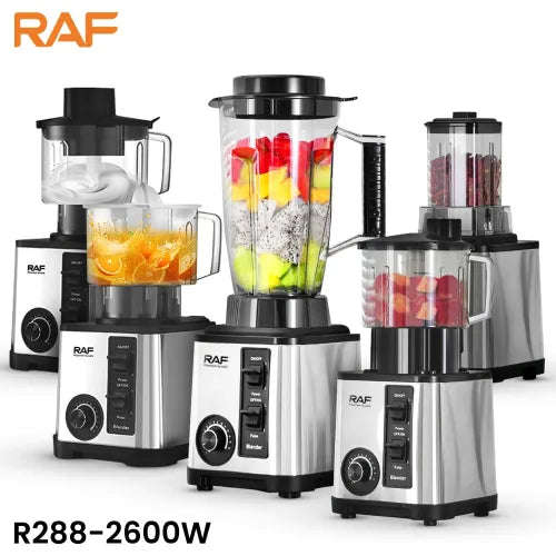 Raf 3L 5 In 1 Multi-functional Electric Blender 2600W