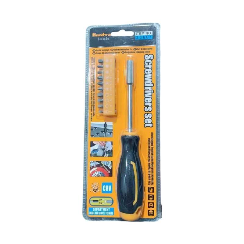 ZS - 11 Pieces Screwdriver Set with Interchangeable Tips