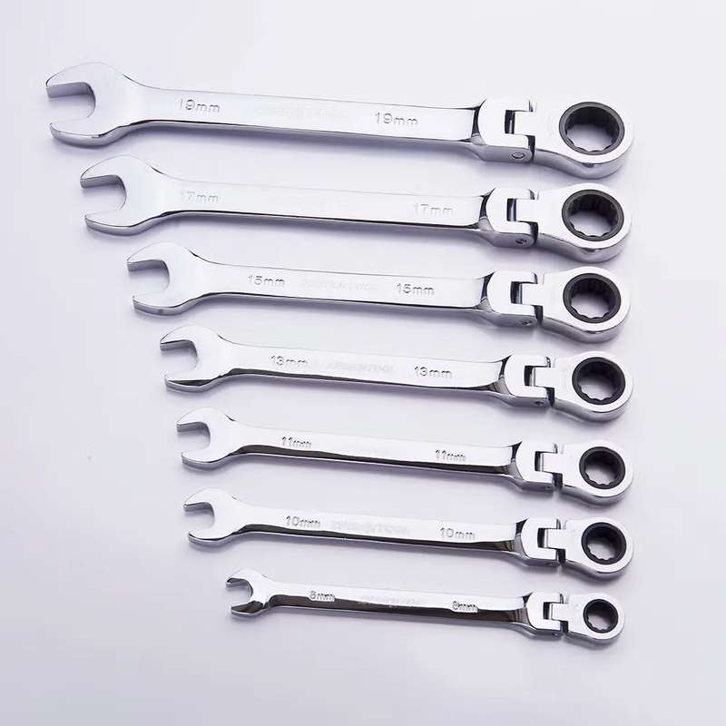 ZS - Afixs 7 Pieces Flexible Ratcheting Spanner Set