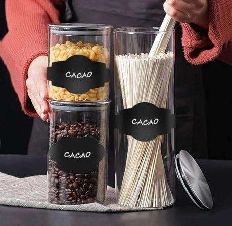 ZS - Multi Purpose  Chalkboard Label Stickers 96 PCS Pack