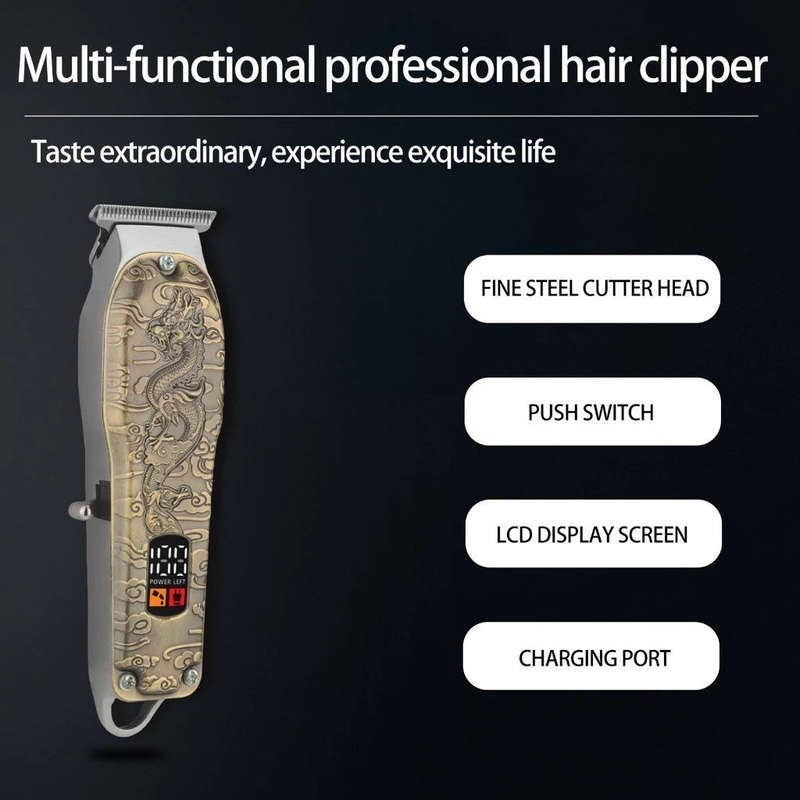ZS - Professional Hair Trimmer - Type-C Rechargeable - Dragon