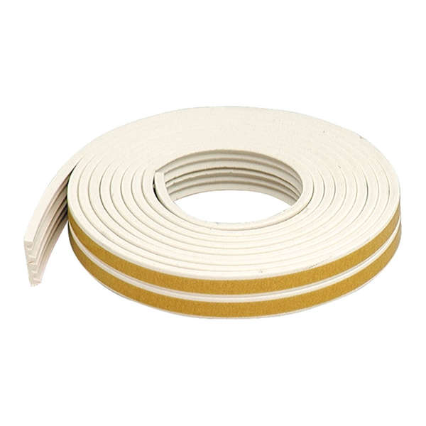 ZS - Rubber Window Seal for Extra Small Gaps White 38inch x 17ft