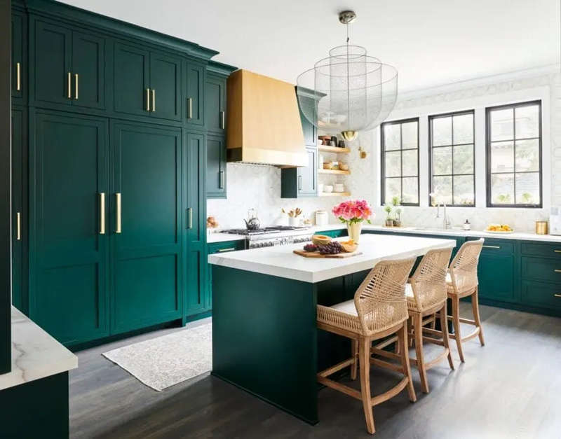 EMERALD GREEN WRAP