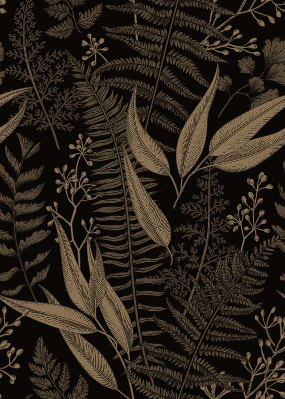 Fern Reduction Wallpaper