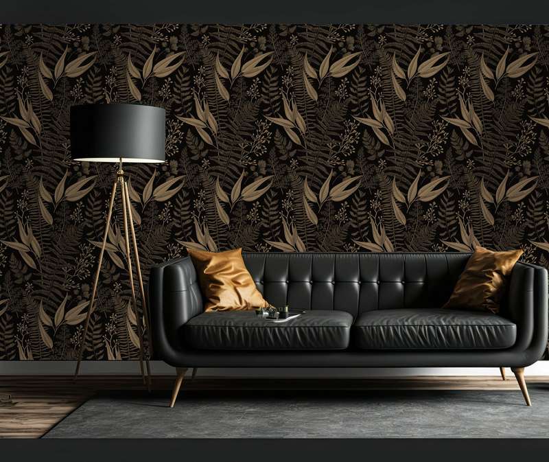 Fern Reduction Wallpaper