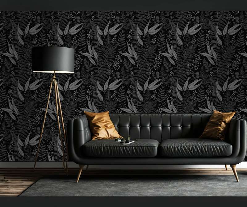 Fern Reduction Wallpaper