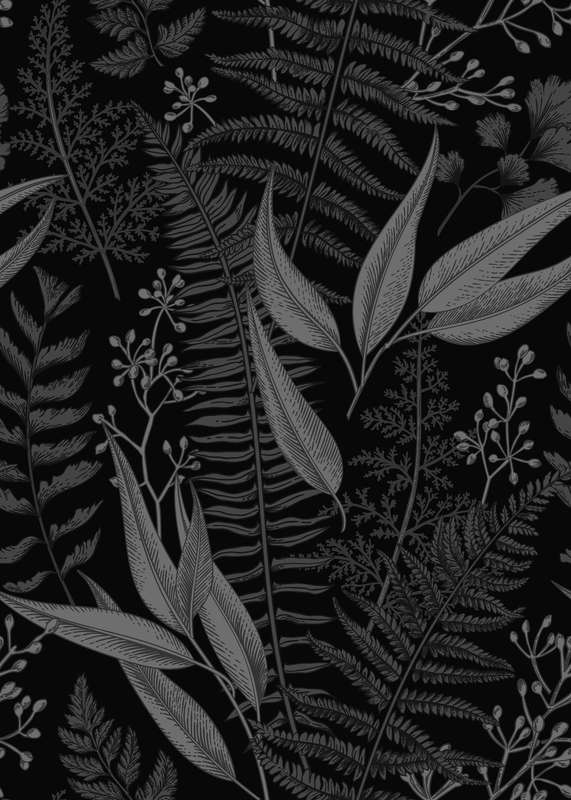 Fern Reduction Wallpaper