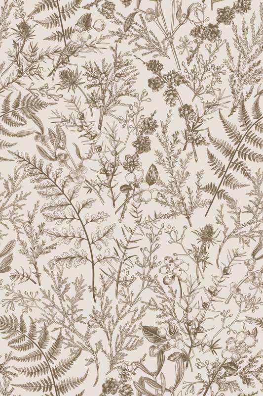 Fronds of Fern Wallpaper