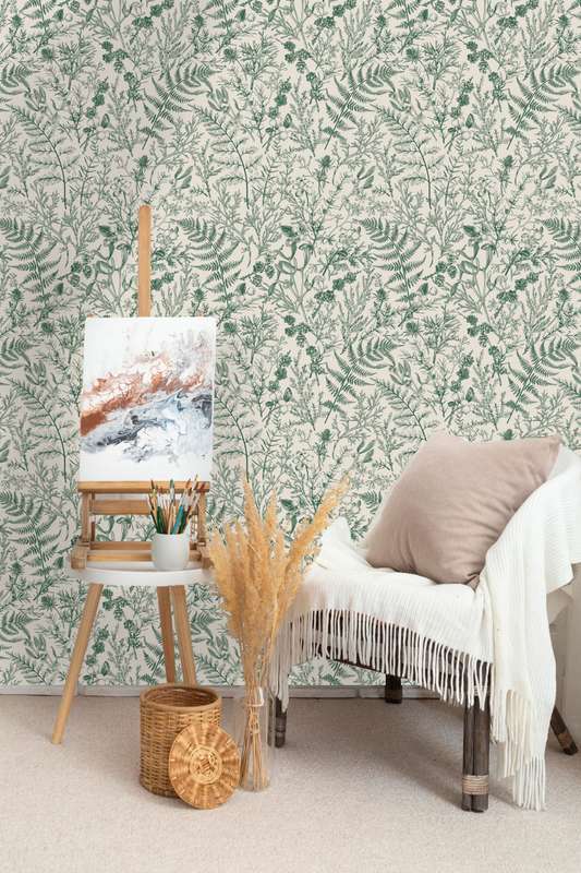 Fronds of Fern Wallpaper