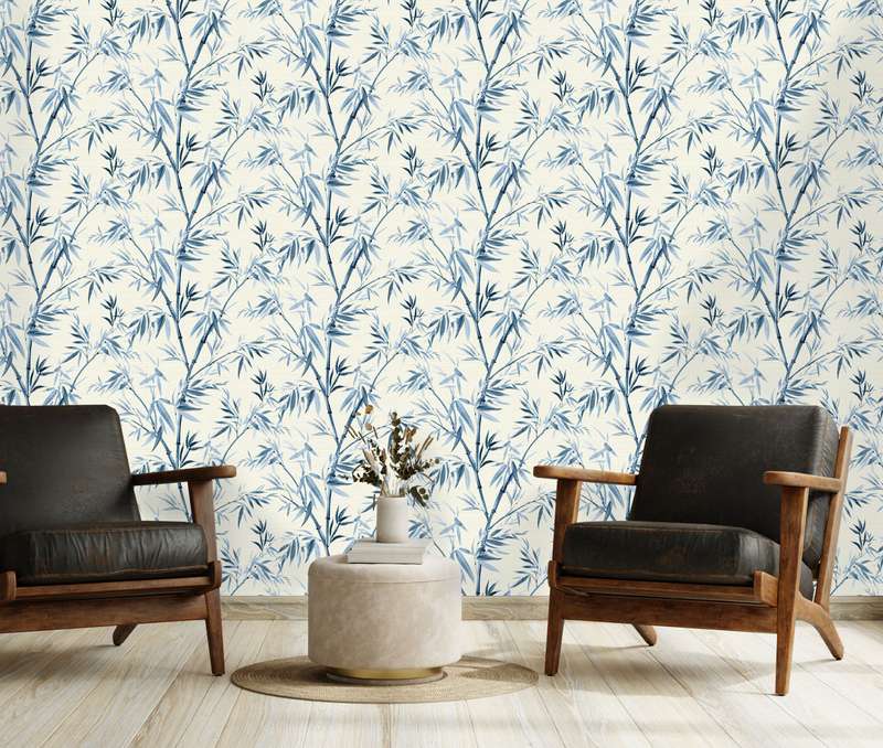 Watercolour Bamboo Wallpaper