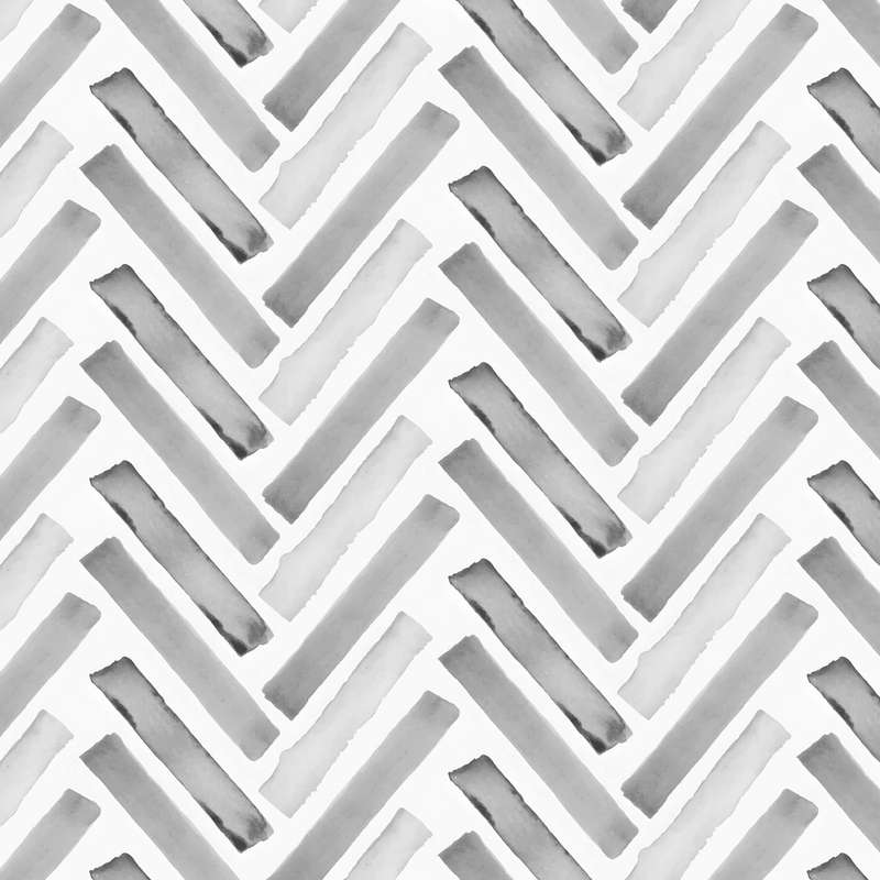 Watercolour Herringbone Wallpaper