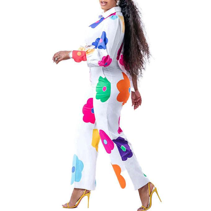 Floral Fantasy Two-Piece Set Women