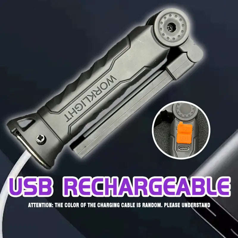 USB Rechargeable LED UV Flashlight