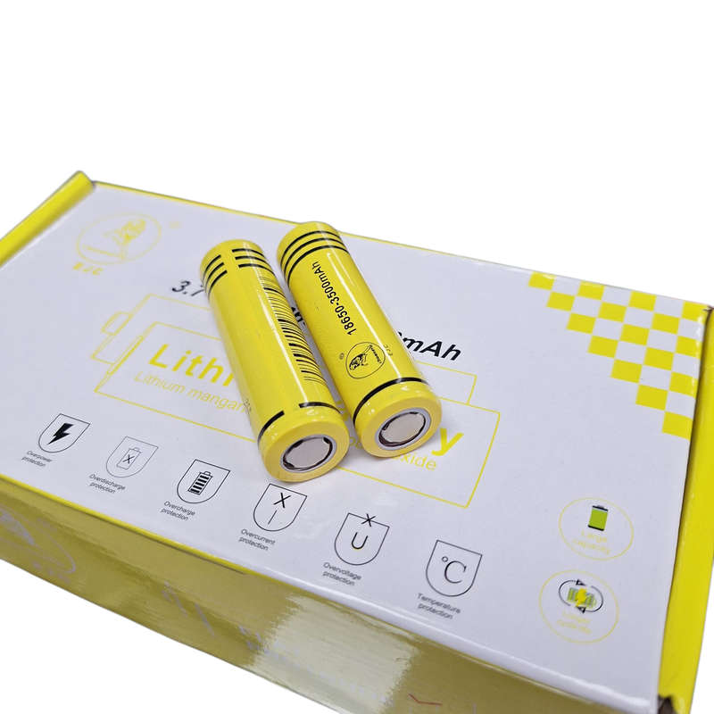 3.7V-4.2V 18650 3500mah Rechargable Lithium Battery