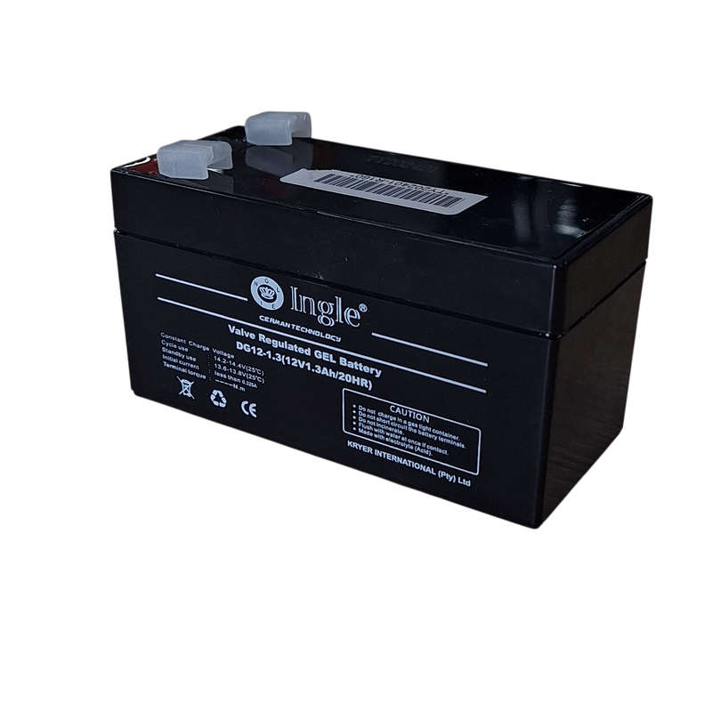 Ingle Valve Regulated Gel Battery (12v 1.3Ah)