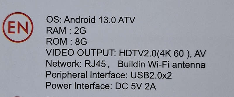 Android 13.0 QT3 TV Box  Ultra-Fast 4K Streaming Media Player with Wi-Fi