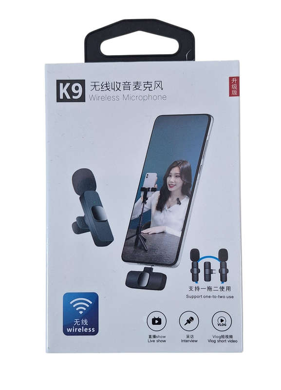 Professional Wireless Type- C Lavalier Microphone For Smart Phones Laptops Wireless Omnidirection...