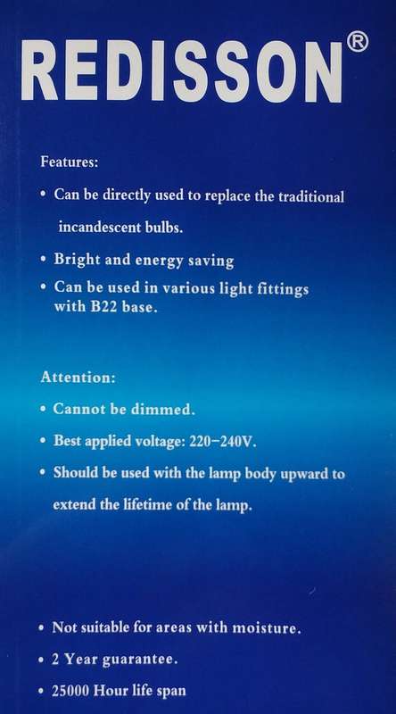 Redisson 9 watt B22 Mosquito Terminator Led lamp - Effective Mosquito Control Solution