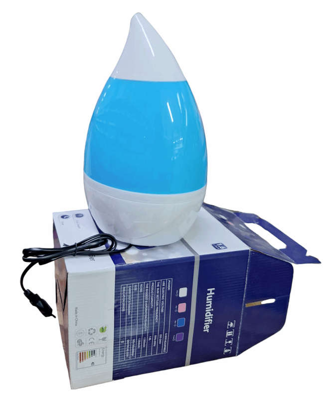 1.6L Cool Stream Humidifier  Quiet, Efficient Air Moisture for Home & Office