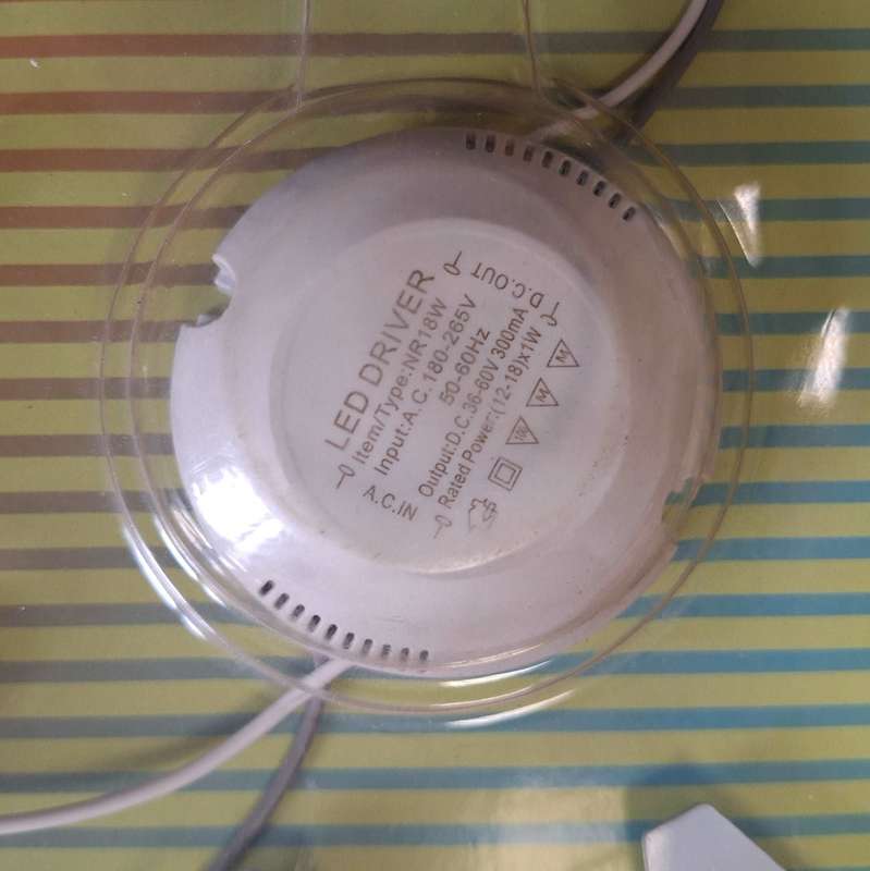 LED 18W Ceiling Light With Driver
