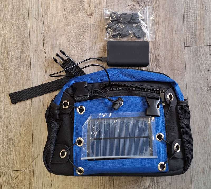 Solar Mobile Phone Charging Bag