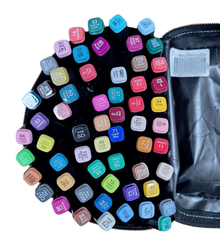 Touch Multicolored 60pcs Markers