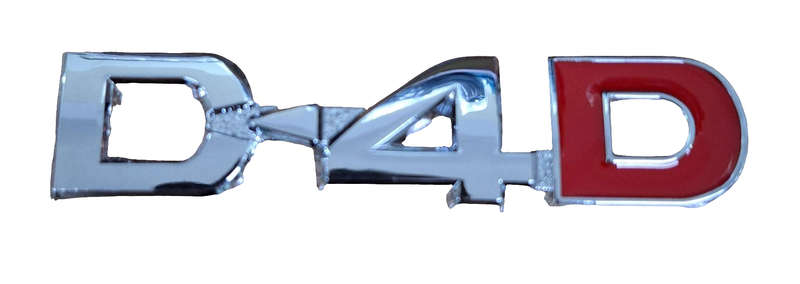 Toyota D4D Replacement Badge