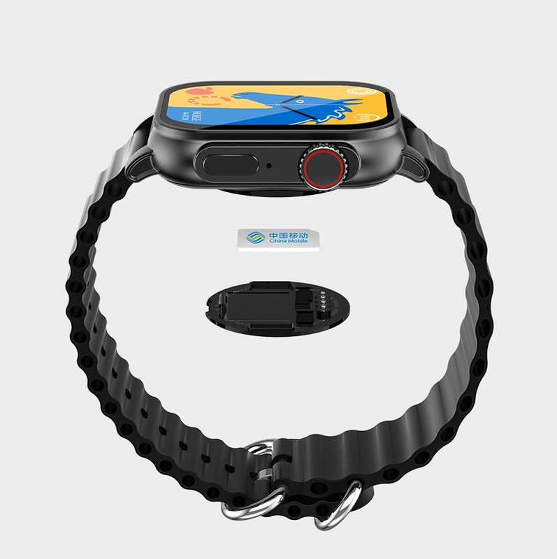 ##DEMO## Dica3 Little Hummingbird Bluetooth Smart Watch With 4g Sim Card Fundo Health App (Black ...