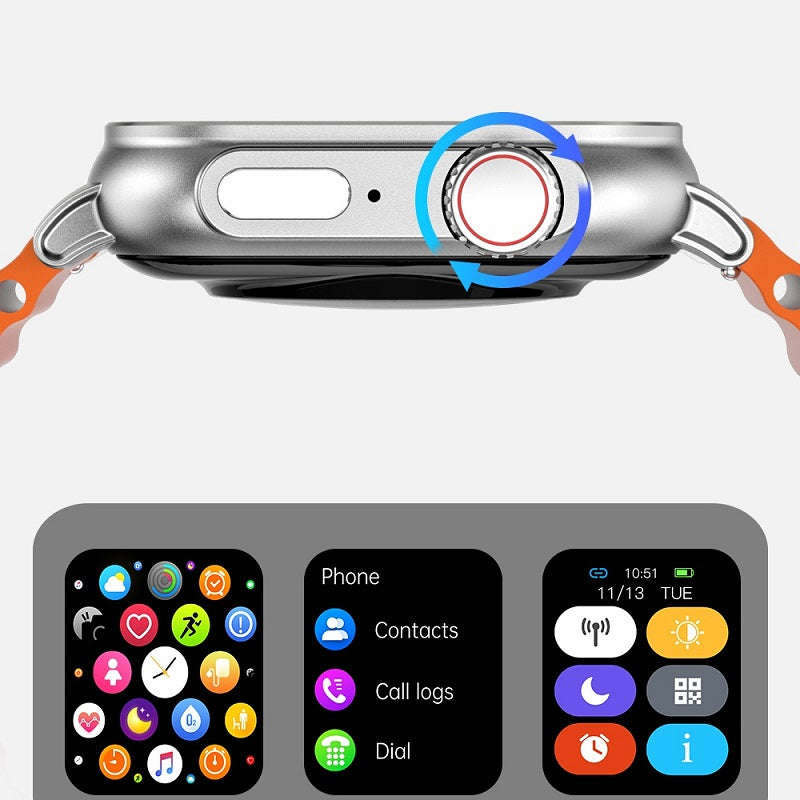 ##DEMO## Dica3 Little Hummingbird Bluetooth Smart Watch With 4g Sim Card Fundo Health App (Black ...