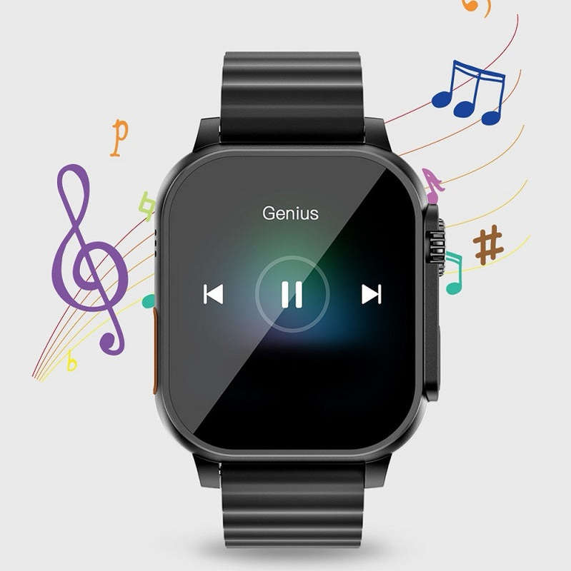 ##DEMO## Dica3 Little Hummingbird Bluetooth Smart Watch With 4g Sim Card Fundo Health App (Black ...
