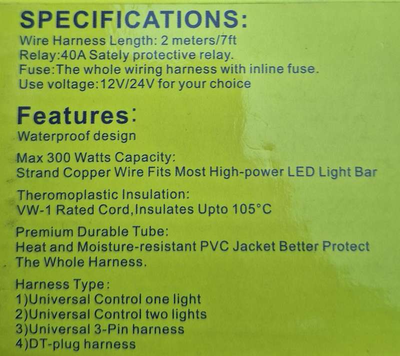 Universal Wiring Harness Kit  Complete DIY Electrical Installation Solution