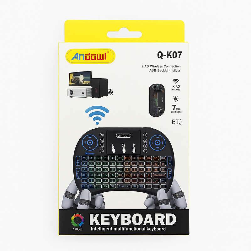Mini Keyboard - BT+2.4G Wireless Dual Mods