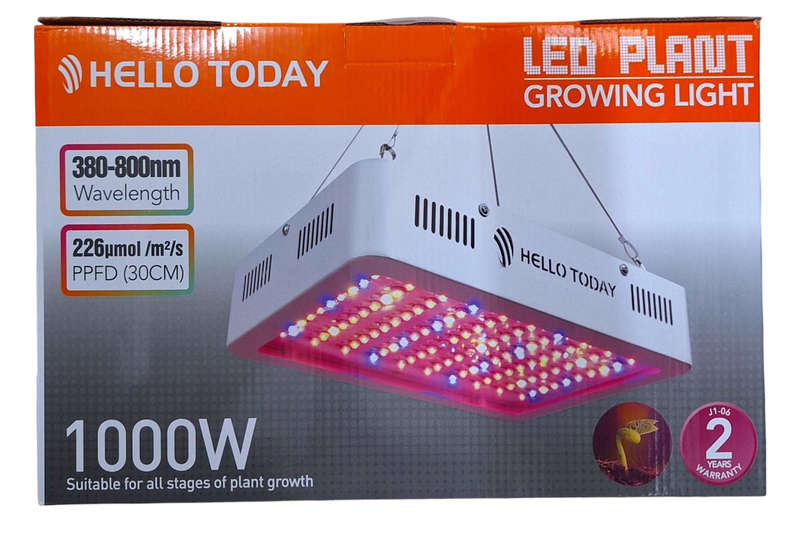 Hello Today 1000W LED Grow Light For Plants