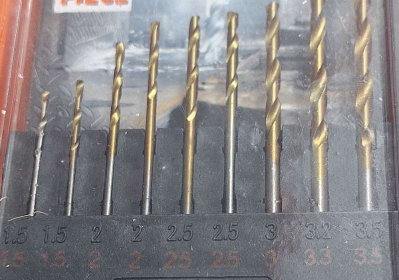 15pcs HSS Drill Bit Set