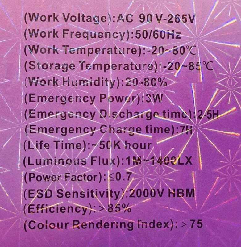 Dr. Light 18W LED Rechargeable Bulb B22