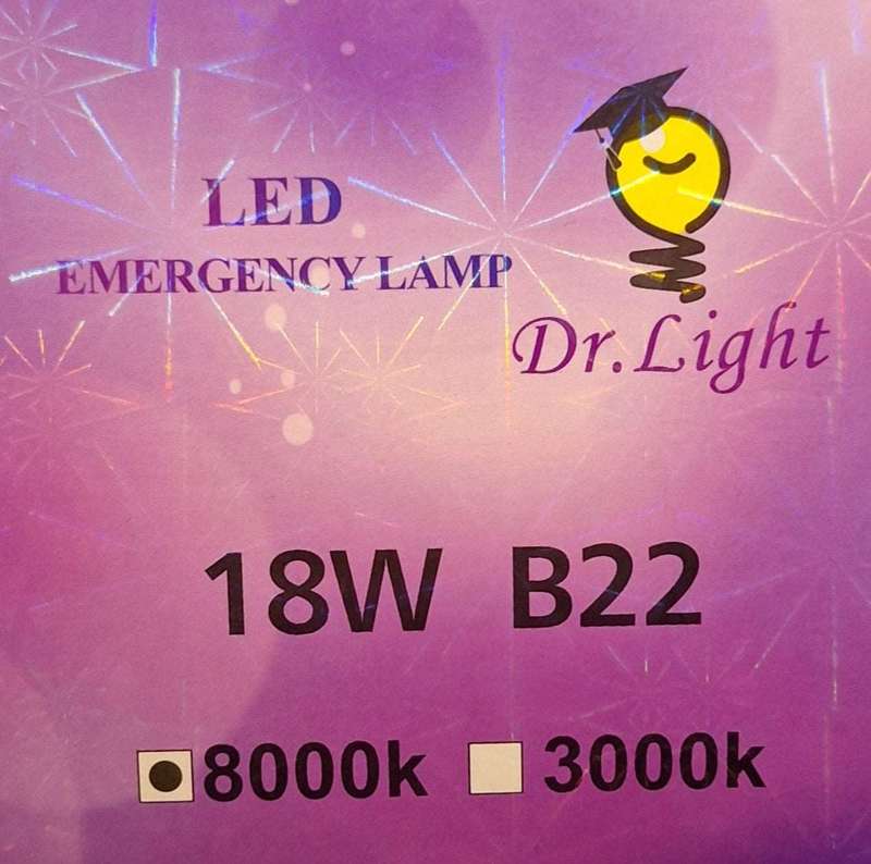 Dr. Light 18W LED Rechargeable Bulb B22