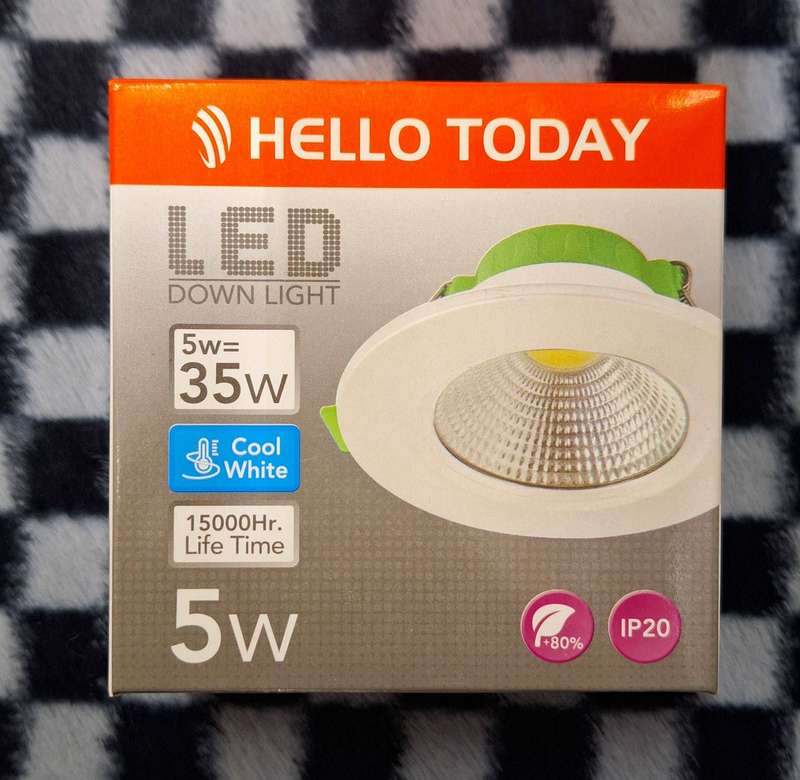 Hello Today 5w Down Light - Cool White