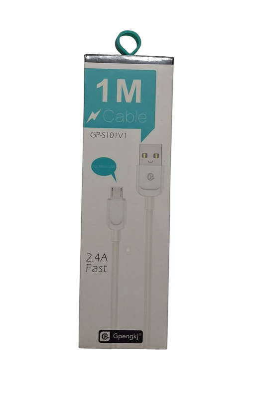 1M Fast Charging Data Cable - USB to Micro USB 5V 2.4A